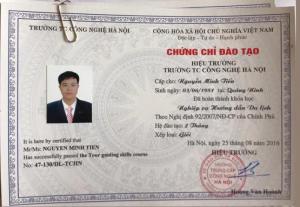 Hồ Chí Minh: Đào tạo Nghiệp vụ Hướng dẫn du lịch, cấp Chứng chỉ hoàn thiện HS cấp Thẻ