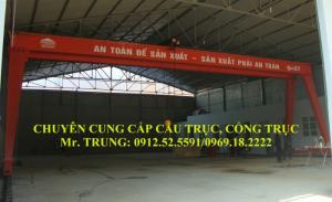 Cổng trục dầm đôi Q=5T - TẬP ĐOÀN HOA SEN