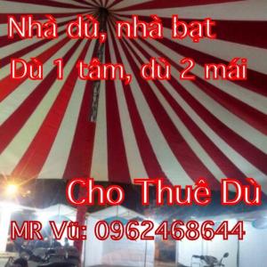 Cho thuê ô dù tre nắng, tre mưa