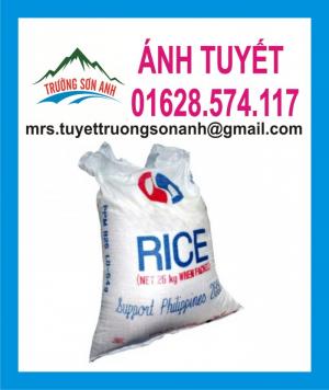 Bao gạo 10kg in flexo