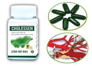 Cholessen giúp hạ mỡ máu, giảm Cholesterol hiệu quả