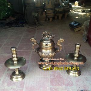 đỉnh hoa sòi, Đỉnh đồng, đỉnh đồng thờ cúng, Đồ thờ