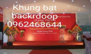Thi công, cho thuê khung sắt backdrop giá rẻ và uy tín tại hà nội (0962.468.644)