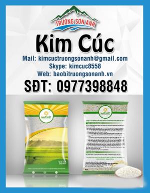 Bao gạo, bao gạo 5kg, bao gạo 10kg, bao gạo 25kg, bao gạo 50kg.