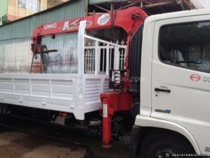 Trọng lượng bản thân : 4185 kg
Tải trọng cho phép chở : 5900 kg
Trọng lượng toàn bộ : 10280 kg
Kích thước xe : Dài x Rộng x Cao : 7650 x 2340 x 3210 mm
Kích thước lòng thùng hàng: 5700 x 2200 x 770/2050 mm
Loại động cơ: 4 kỳ, 4 xi lanh thẳng hàng, tăng áp