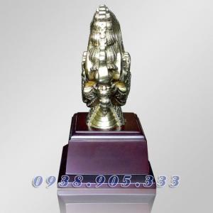 Biểu tượng đầu rồng thời Lý , đầu Rồng Thăng Long cao 16cm