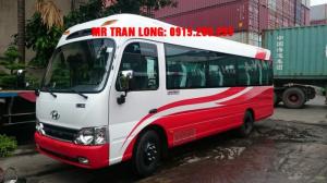 Nhà phân phối xe khách Hyundai 3 Cục Tracomeco 29 ghế limousine