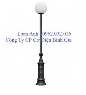 Cột đèn sân vườn giá rẻ dc02, bambo, nouvo