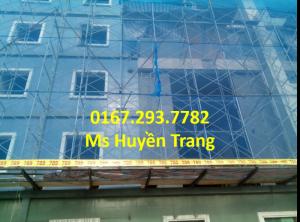 Lưới bao che tại sài gòn, lưới nhựa PE giá rẻ, lưới che bụi, lưới xây dựng an toàn