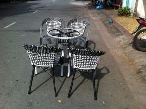 Bàn ghế cafe sân vườn giá rẻ