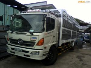 Xe tải hino FG thùng 8.8m, Chuyên đóng thùng: Thùng kín, Mui bạt, Lửng, tải cẩu, Đông lạnh, Bảo ôn, Chở gia súc, gia cầm, chuyên dùng khác,….
Tổng tải 15 tấn, tải trọng 9.4 tấn.
Kích thước xe : 10820 x 2500 x 3550 mm
Kích thước lòng thùng hàng: 8540 x 2350 x 775/2150 mm
Động cơ : J08E-UG, 7684 cm3, 4 kỳ, 6 xi lanh thẳng hàng, tăng áp