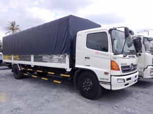 Xe tải Hino FG8JPSL thùng mui bạt 8m8, giá 1 tỷ 160 triệu
