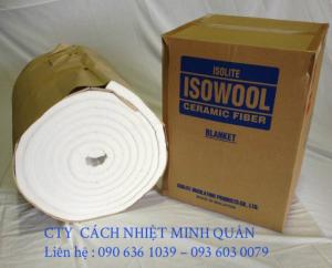 Bông gốm cách nhiệt ISOLITE chịu nhiệt 1400 độ C