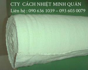 Vải gốm ceramic chống cháy chịu nhiệt 1260 độ C