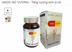 Ngọc Nữ Vương Bổ sung nội tiết tố giúp cải thiện chức năng sinh lý nữ