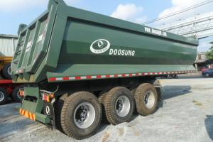 Bán moóc ben Doosung 24 m3 tự đổ, giá cạnh tranh, miễn thuế trước bạ, giá tốt