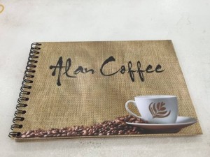 In menu cafe, quán cà phê rẻ đẹp, in số lượng ít từ 5 - 10 cuốn tại TPHCM