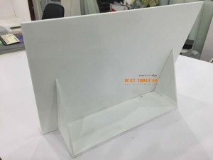 In thực đơn để bàn từ PP cán format tại In Thực Đơn