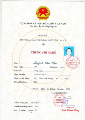 Đào tạo vận hành xe lu, cấp chứng chỉ xe lu, học xe lu cấp tốc tại Bạc Liêu