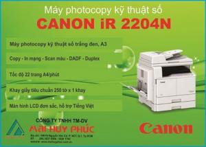 Canon IR 2204N, Canon IR 2204N, Máy photocopy Canon IR 2204N kỹ thuật số khổ A3