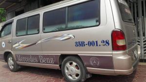 Mercedes tròn 16 chỗ đời 2003, Xe đẹp sơn zin, máy gầm chắc chắn, nội thất đẹp, đủ đồ chơi có hợp đồng vận tải