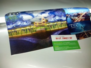 In UV silk | thành phẩm in UV silk tranh treo tường, cho hiệu ứng rực rỡ khi sử dụng kết hợp với đèn chiếu mặt sau | In UV silk chuyên dụng cho in tranh trang trí tường, sảnh khách sạn, nhà hàng, công ty du lịch, phòng khách sang trọng