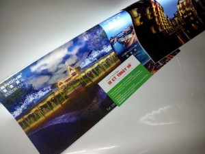 In UV silk | thành phẩm in UV silk tranh treo tường, cho hiệu ứng rực rỡ khi sử dụng kết hợp với đèn chiếu mặt sau