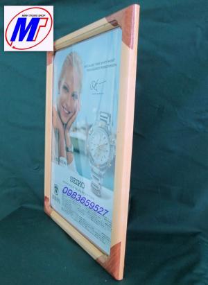 Bán Khung giấy khen gỗ thông tự nhiên