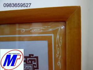 Bán Khung giấy khen gỗ dán decal khung