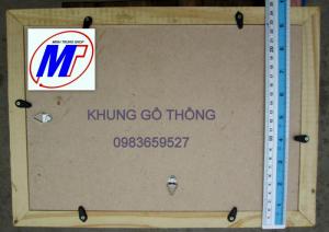 Bán khung giấy khen gỗ thông cao cấp 3 c