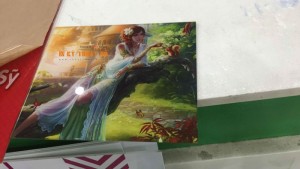 In UV lên mica | Loại hình in trang trí văn phòng công ty, doanh nghiệp, sảnh tiếp tân