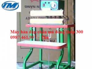 Máy hàn miệng túi dập chân má đồng thấp