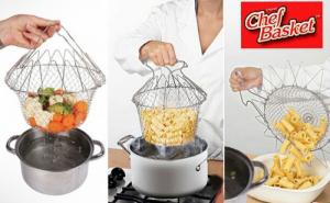 Rổ Đựng Thực Phẩm Thông Minh Chef Basket Inox