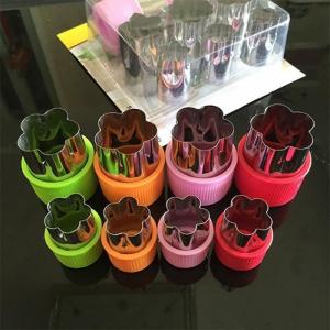 Bộ 08 Khuôn Inox Tạo Hình Rau Củ