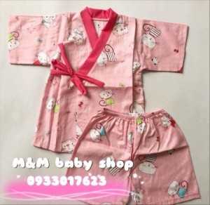 Yukata phong cách Nhật cho bé