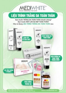 Kem Tắm Trắng 3 trong 1 MEDI WHITE