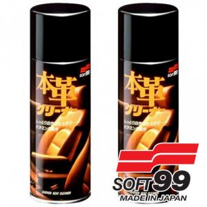 LEATHER SEAT CLEANER - Dung dịch vệ sinh ghế da chuyên dụng đến từ Soft99 Nhật Bản