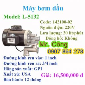 Bơm dầu bằng điện GPI L-5132