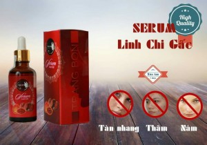 Serum Linh Chi Gấc Cao Cấp Trị Nám, Tàn Nhang, Làm Đẹp Da, Sáng Mắt