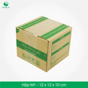 M0 - Size 16x10x5 cm- Hộp Carton đóng gói gửi hàng thu hộ COD