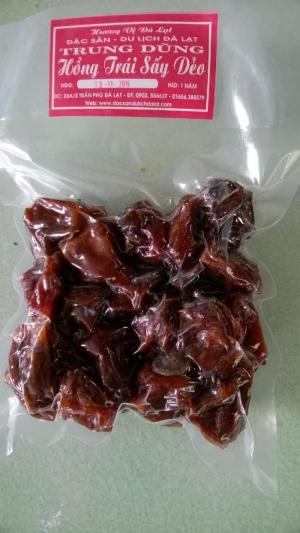 Hồng Trái Sấy Dẻo Một Nắng Đà Lạt