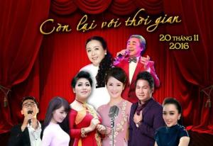 Bán vé đêm nhạc “Còn lại với thời gian” 20/11 tại Hà Nội