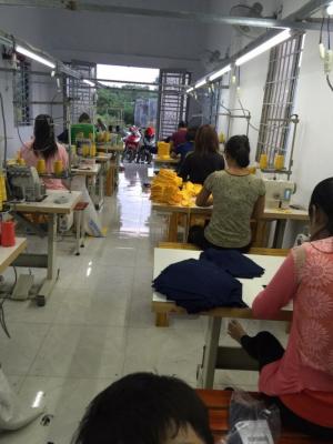 Xưởng may quần áo bảo hộ - May gia công đồng phục bảo hộ lao động - hàng nội địa và xuất khẩu