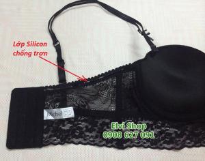 Áo ngực cúp ngang cho đầm cúp ngực