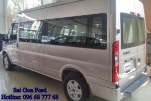Xe Ford Transit 2019 (Bản cao cấp) 16 chỗ được trang bị hộp số sàn 6 cấp chuyển số êm ái của Ford Transit. Hệ thống truyền động cầu sau được cải tiến mạnh mẽ, đáp ứng những nhu cầu ngày càng cao của công việc và tăng cường sức mạnh hỗ trợ khi cần thiết | Gọi ngay cho Trung Hải - 096 68 777 68 (24/24) để nhận tư vấn mua xe Ford Transit trả góp hỗ trợ từ Gia Định Ford