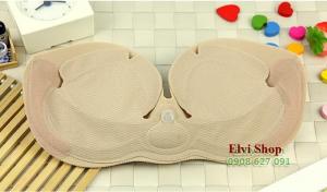 Áo ngực mặc đầm hở lưng. Double Bra Giúp Bạn Từ Cup A lên Cup C