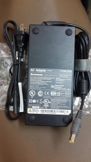 Sạc Lenovo 170w (20v-8,5A) - Đầu tròn- Dùng cho Lenovo W520,W530