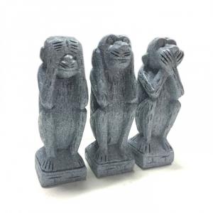 Tượng Đá Bộ Ba Khỉ Tam Không - Size Lớn - Đá Xám
+ Kích thước: D 10 x R 10 x C 11 (cm). Giá 150.000₫