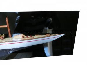 Thuyền Endeavour Tranh Treo Tường Trắng/Xanh 70cm