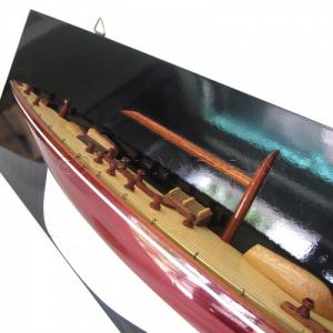 Thuyền Endeavour Tranh Treo Tường Trắng/Cánh Gián 70cm